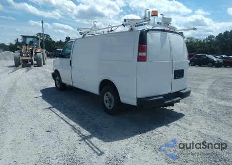 2015 Chevrolet Express 2500 Work Van from USA, damaged, VIN 1GCWGFCF2F1161512